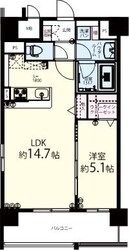 グランフルーヴの物件間取画像